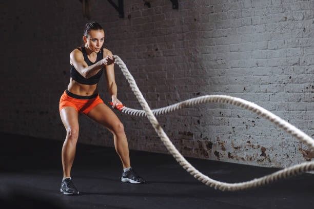 Rope Exercise - Woman